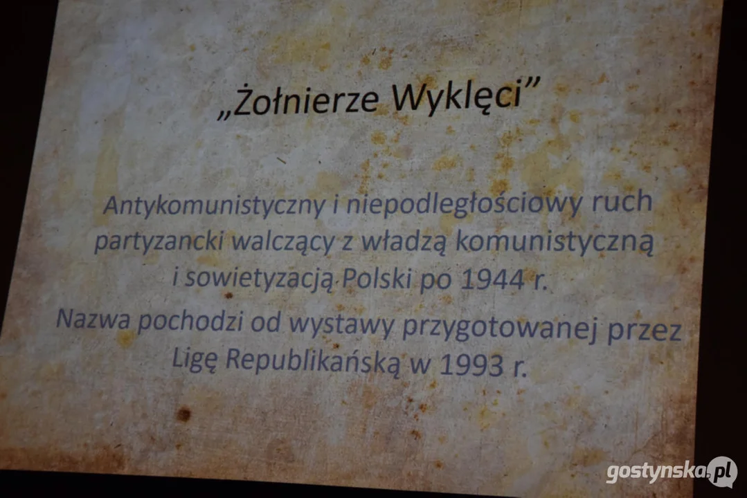 12. Konferencja popularnonaukowa poświęcona żołnierzom wyklętym - Gostyń 2024