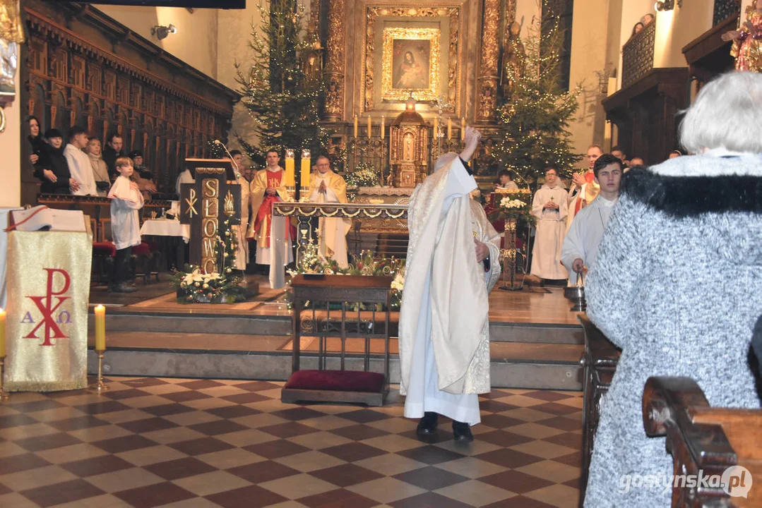 Otwarcie Kaplicy Wieczystej Adoracji we farze Gostyniu. Biskup Zdzisław Fortuniak w Gostyniu