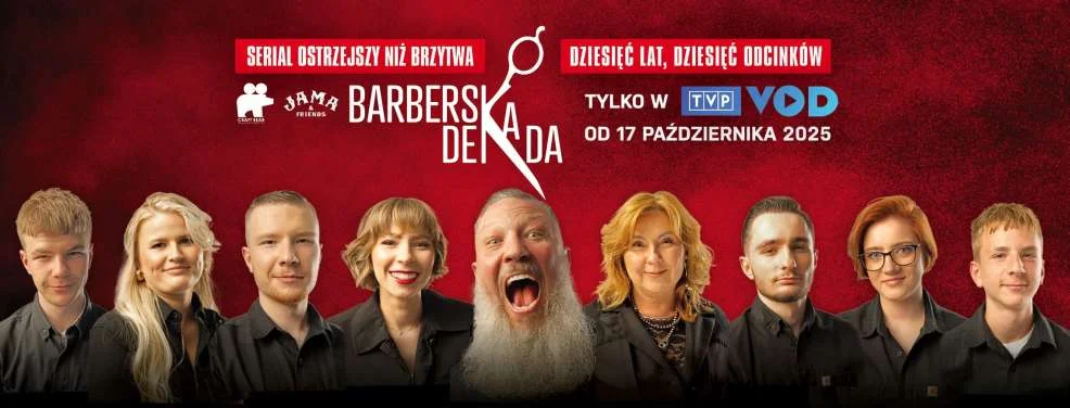 Jarociniak w serialu „Barberska dekada”