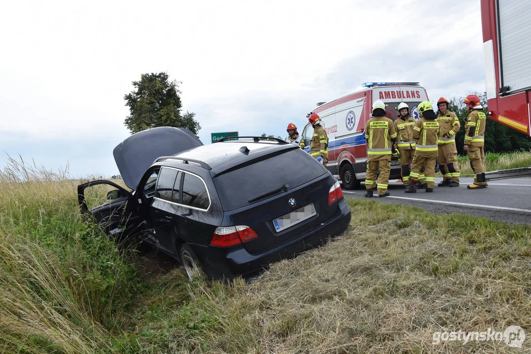 Wypadek na DK12 Gostyń - Jarocin