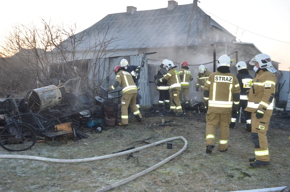 Interwencja strażaków z Rawicza, Izbic i Bojanowa