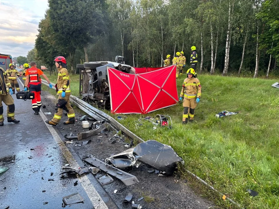 Śmiertelny wapadek na DK10 pod Piłą