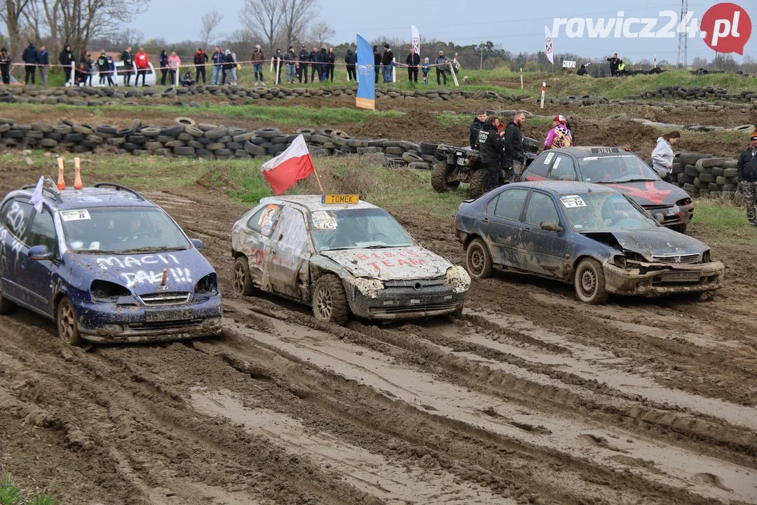 Wrak Race Bojanowo EXB dla Mateusza Glinianego