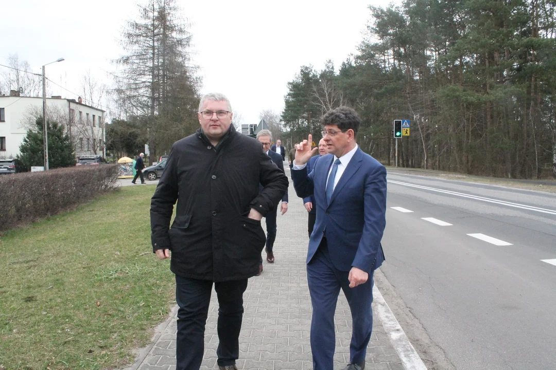 Konferencja w sprawie planowanego remontu drogi wojewódzkiej nr 443 w gminie Gizałki