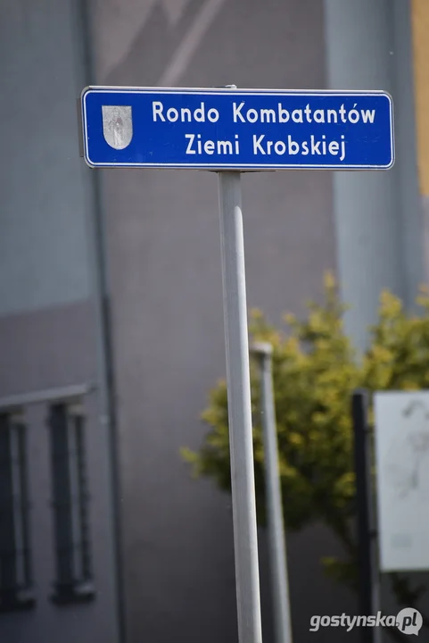 Gmina przejęła zarząd nad rondem im. Kombatantów Ziemi Krobskiej