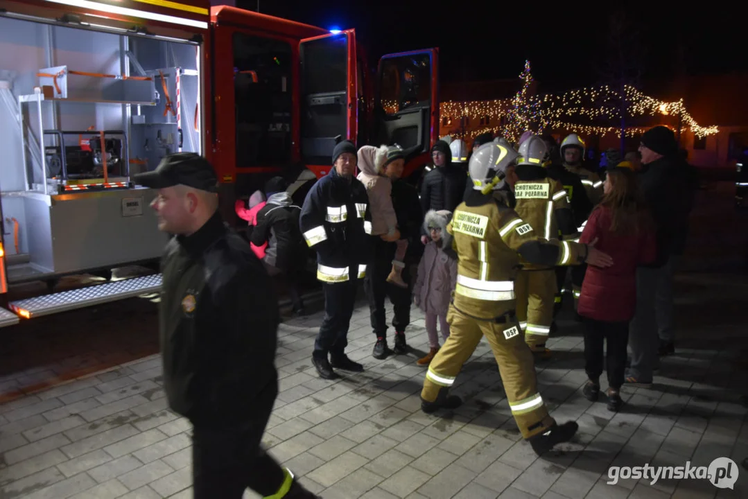 Nowy wóz strażacki MAN dla jednostki Ochotniczej Straży Pożarnej w Borku Wlkp.