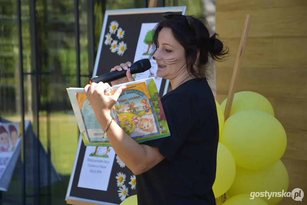 Parada Żywych Książek - Tydzień Bibliotek w gminie Krobia -