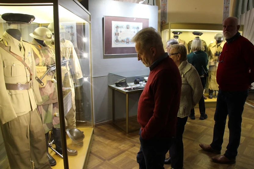 Wernisaż wystawy ,,Losy Żołnierza Polskiego 1939-1945” w Muzeum Ziemiaństwa w Dobrzycy