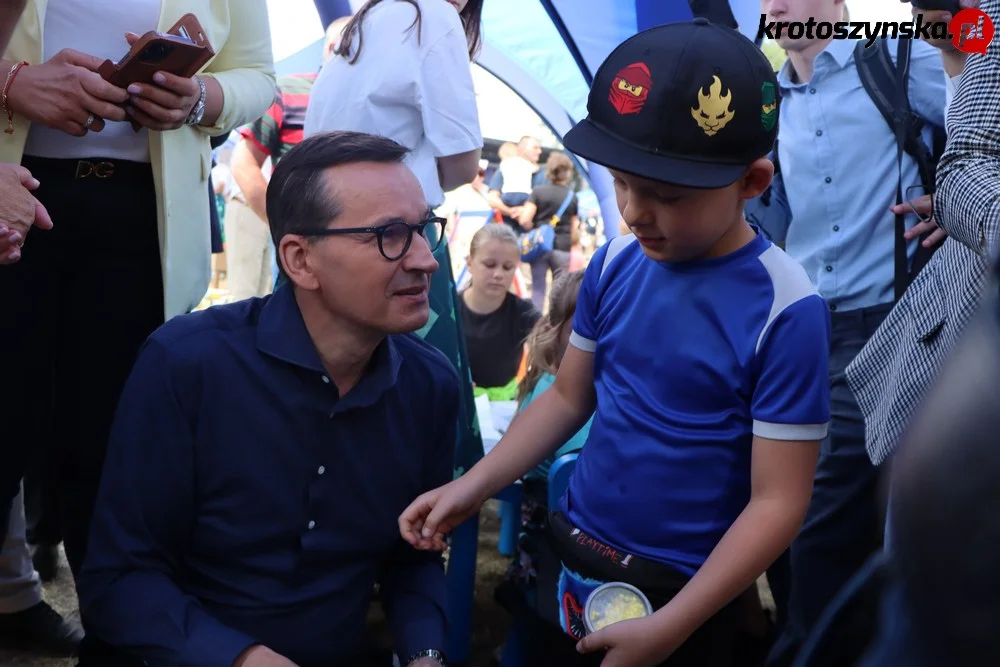 Mateusz Morawiecki w Krotoszynie. Piknik 800+