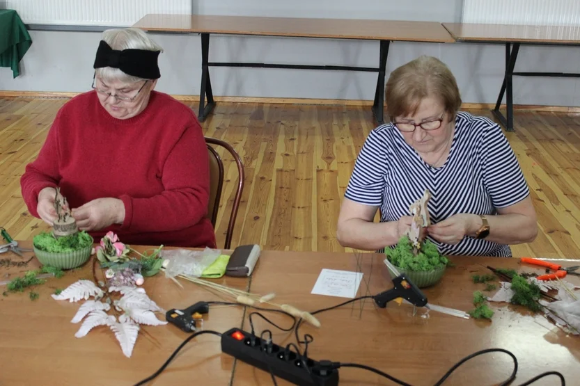 Wielkanocne warsztaty florystyczne w Choczu