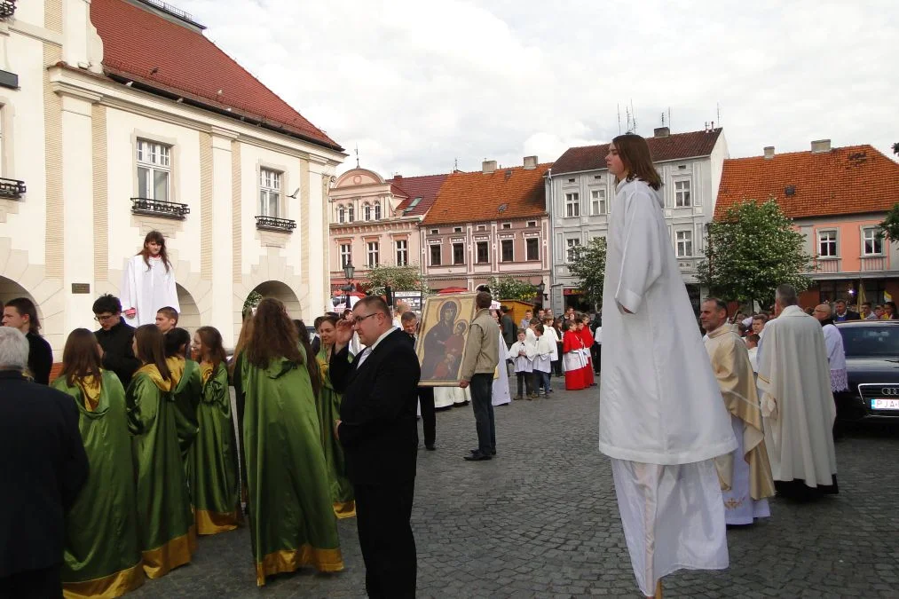 Symbole Światowych Dni Młodzieży w Jarocinie (2014)