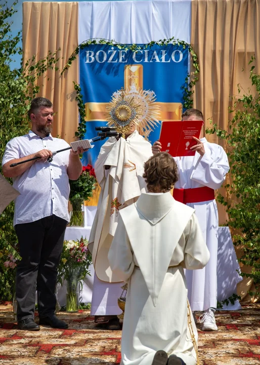 Procesja Bożego Ciała w Choczu