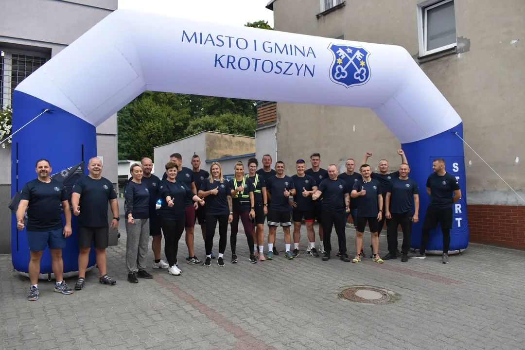Krotoszyńscy policjanci uczcili 100-lecie sportu w policji
