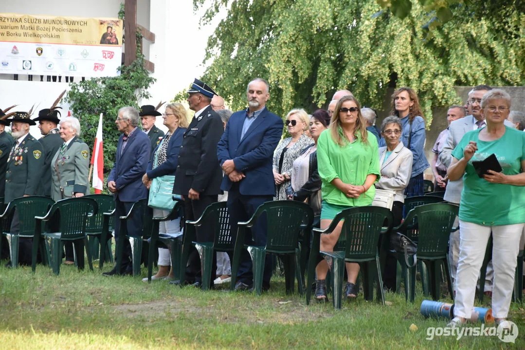 XXI Pielgrzymka Służb Mundurowych do sanktuarium maryjnego na Zdzieżu w Borku  Wlkp.