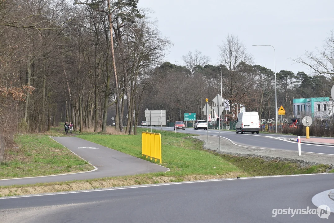 Budowa ścieżki pieszo-rowerowej Piaski-Gostyń