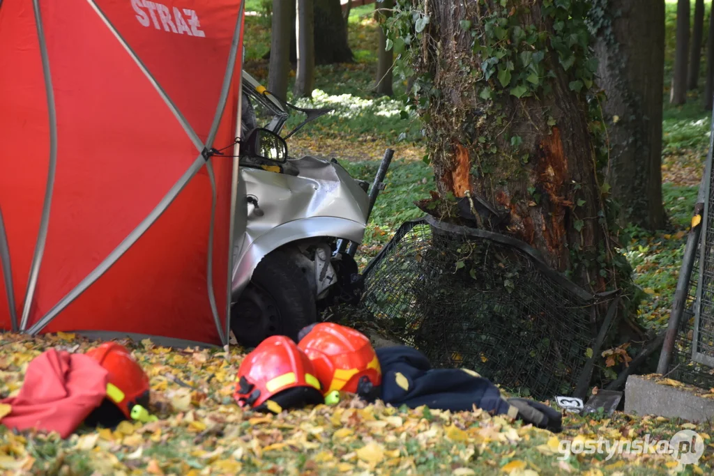 Tragiczny wypadek w Gębicach  w gm. Pępowo - 11.10.2022