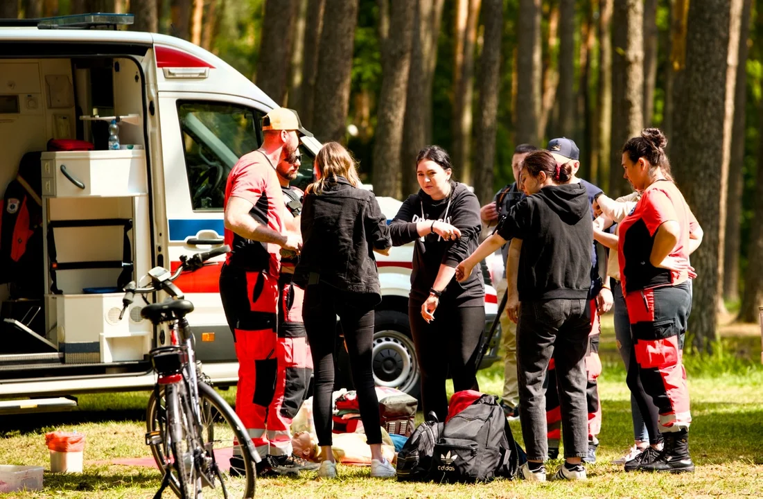 Niezwykłe zajęcia w Gołuchowskim Ośrodku Turystyki i Sportu. To było wydarzenie na dużą skalę  [ZDJĘCIA i FILM] - Zdjęcie główne