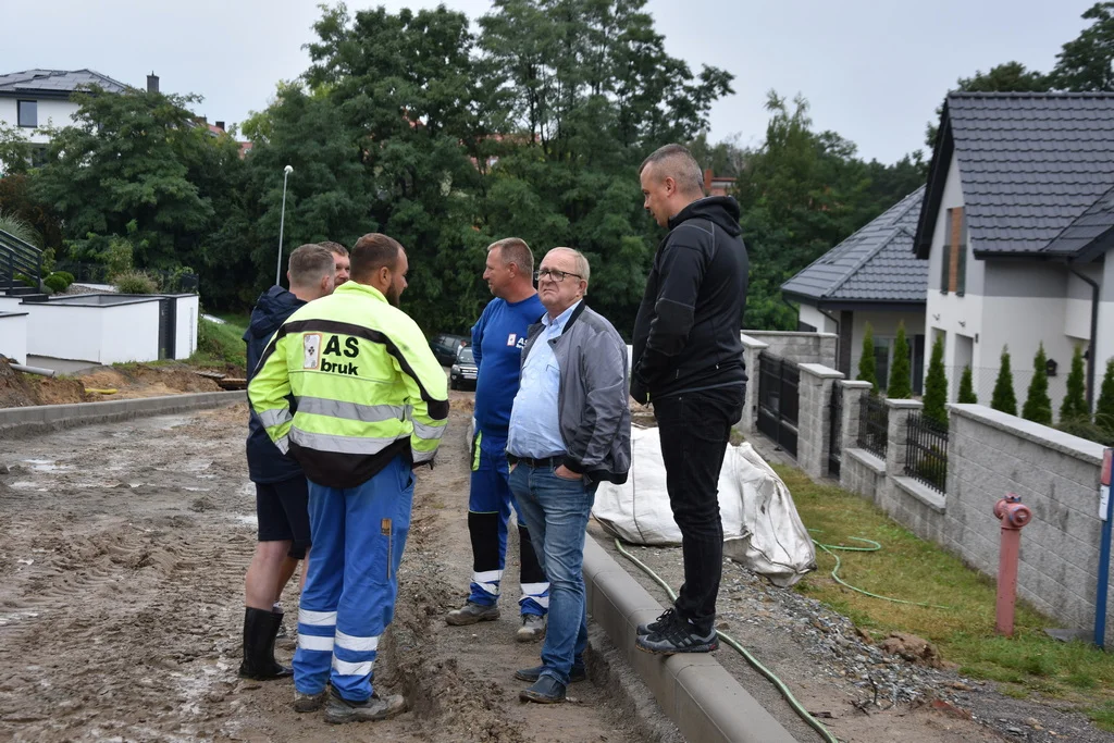 Kłopotliwa inwestycja - budowa drogi na ul. Laurentowskiego w Gostyniu