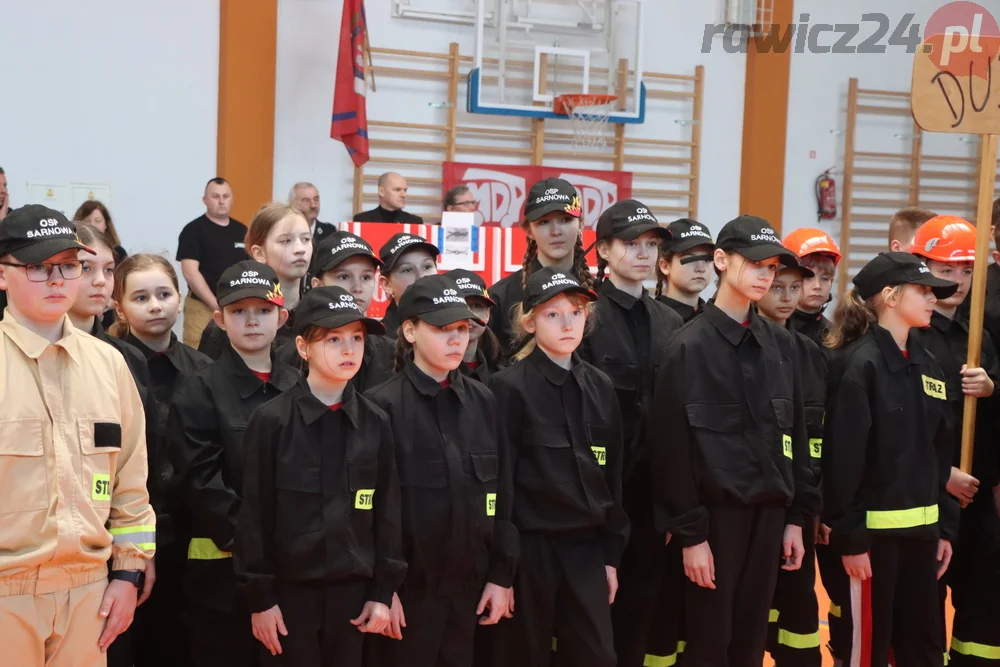 Halowe Młodzieżowe Zawody Sportowo-Pożarnicze w Szkaradowie