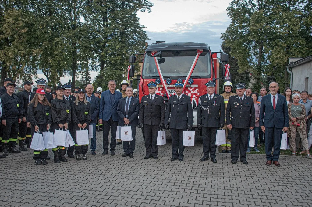 Powitanie wozu OSP Kuklinów