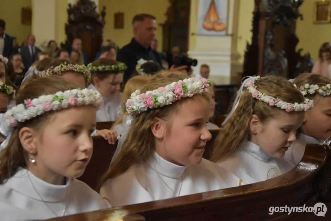 Uroczystość Pierwszej Komunii Świętej w parafii farnej w Gostyniu