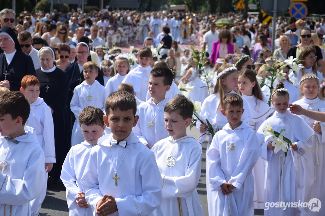 Procesja Bożego Ciała w Gostyniu 2024