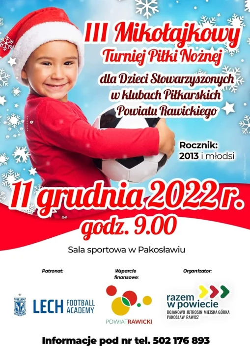 Imprezy w powiecie rawickim, 9-11 grudnia