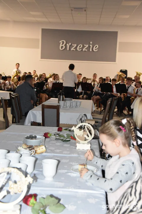 Orkiestra Dęta Miasta i Gminy Gostyń. Koncert dla darczyńców w Brzeziu