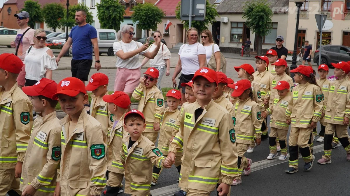 Dziecięce Drużyny Pożarnicze na zawodach w Miejskiej Górce