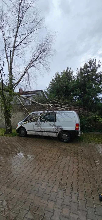 Burze w powiecie krotoszyńskim. Interwencje straży pożarnej