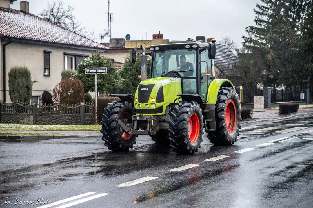 Protest rolników w powiecie krotoszyńskim