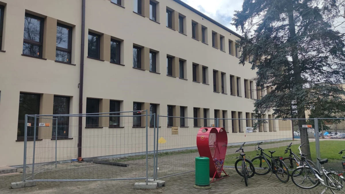 Termomodernizacja szkoły w Pogorzeli