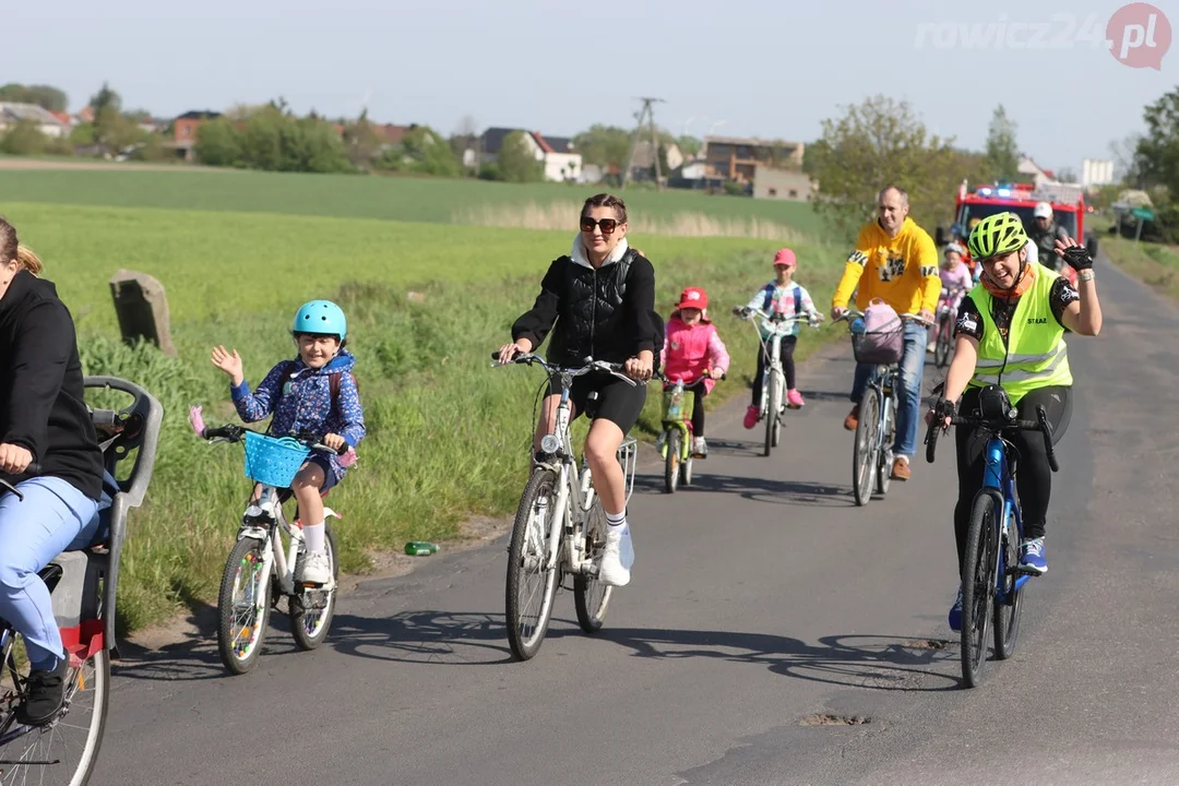 Rowerowy rajd po powiecie rawickim