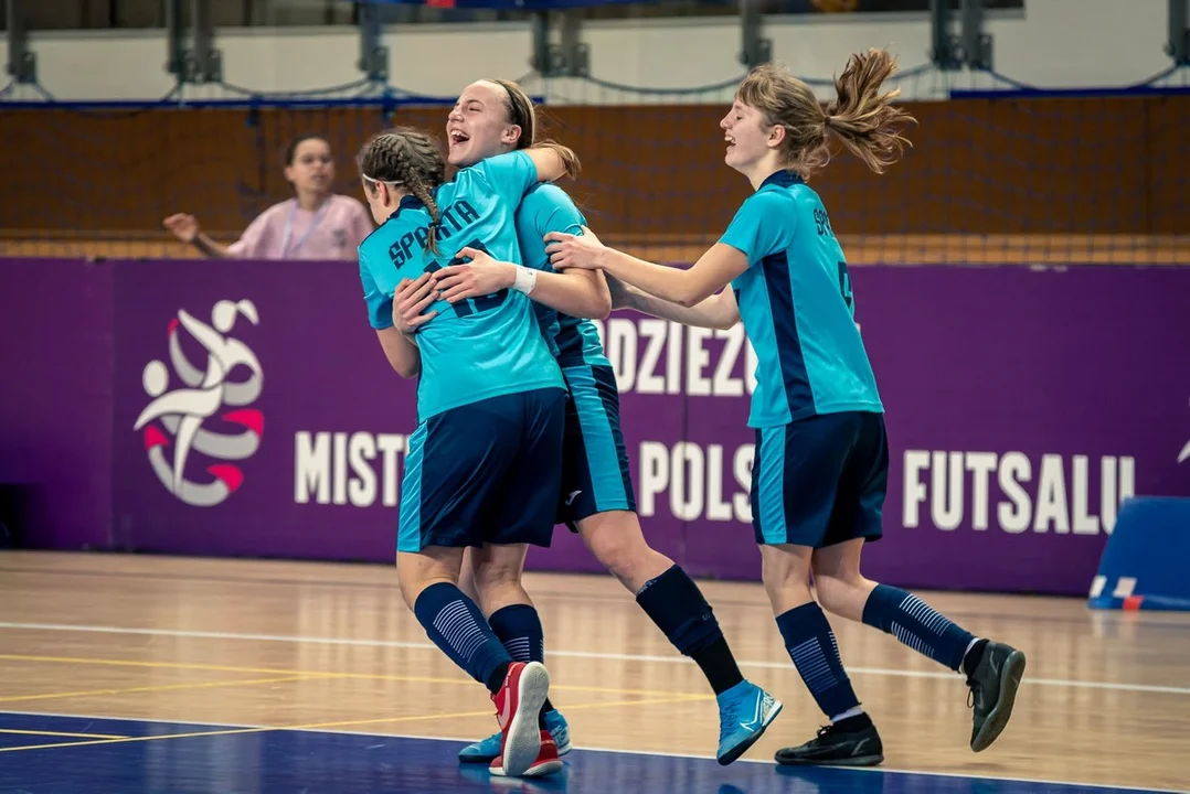 Młodzieżowe Mistrzostwa Polski w futsalu U-15 w Poznaniu. Zwycięstwo Sparty Miejska Górka