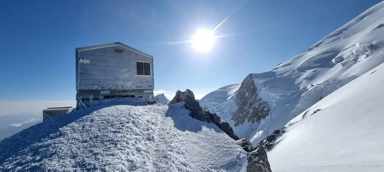 Ultramaratończyk Rafał Przybył z Bodzewka Pierwszego zdobył Mont Blanc