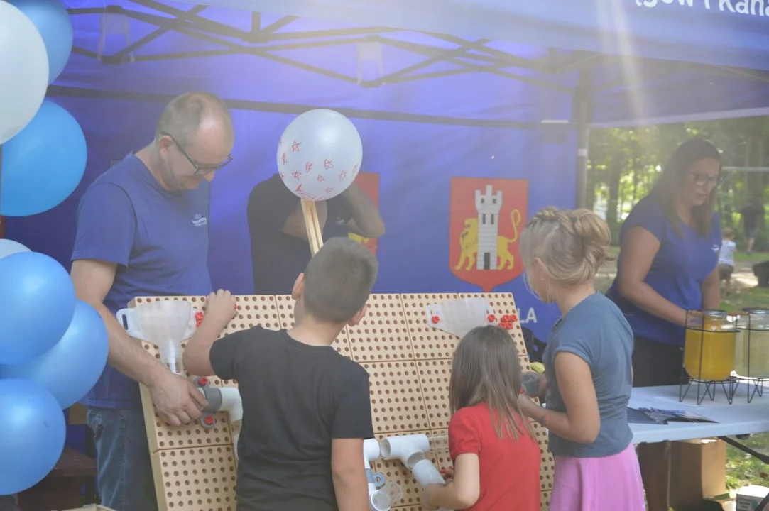 Festyn rodzinny w parku w Pogorzeli