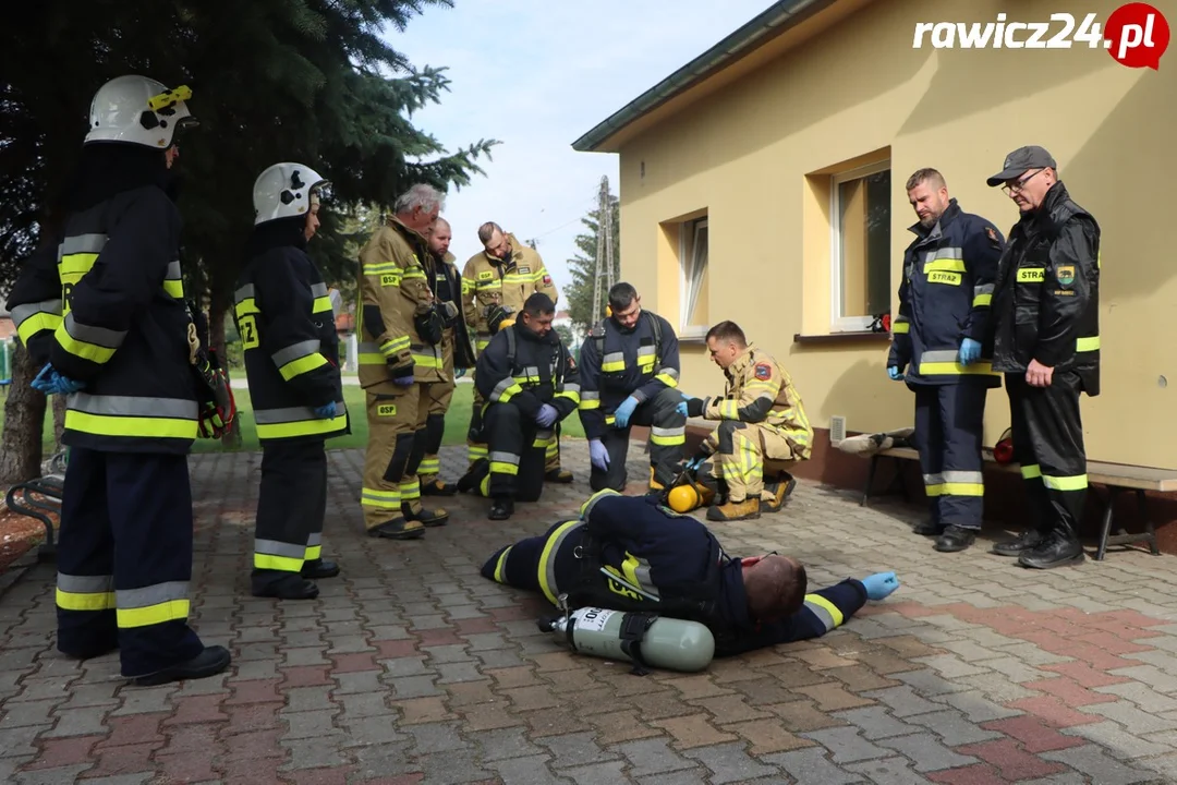 Warsztaty szkoleniowe w Sarnowie dla strażaków ratowników OSP