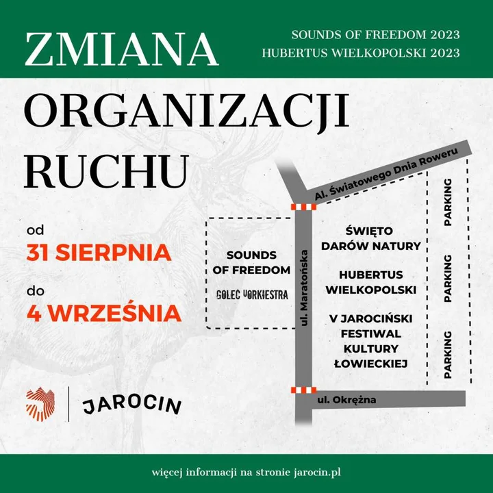 Zmiana organizacji ruch w Jarocinie