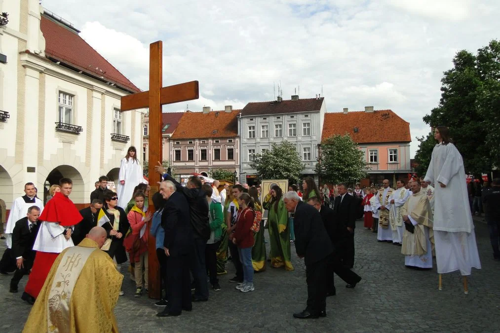 Symbole Światowych Dni Młodzieży w Jarocinie (2014)