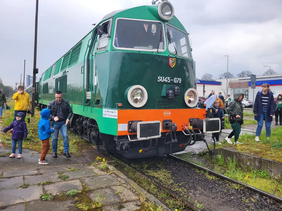 Pociąg turystyczny Baszta na linii Gostyń - Leszno