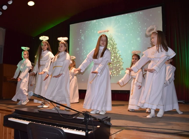 Wspólne kolędowanie w Ośrodku Kultury w Żegocinie