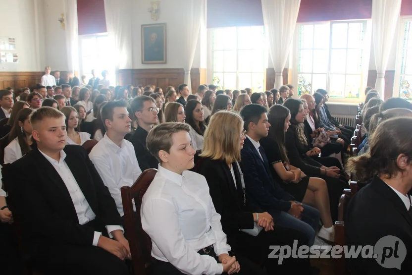 Rozpoczęcie roku szkolnego w I Liceum Ogólnokształcącym w Pleszewie