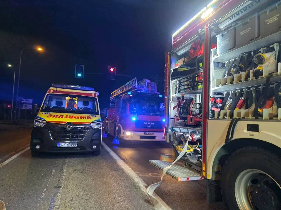 Pożar kotłowni w Krotoszynie