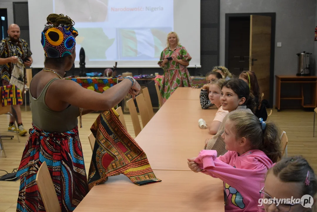 Warsztaty "Spotkanie z Afryką" z Nigeryjką Chinomso "Chichi" Garcarek w Krobi