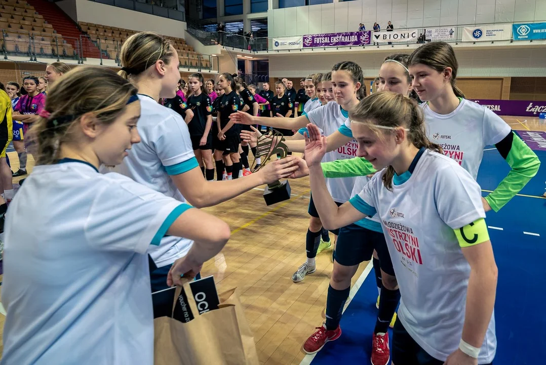 Młodzieżowe Mistrzostwa Polski w futsalu U-15 w Poznaniu. Zwycięstwo Sparty Miejska Górka