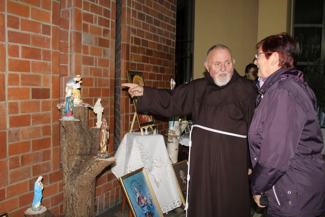 Wystawa Maryjna brata Sebastiana Baryluka w kościele franciszkanów w Jarocinie [ZDJĘCIA]