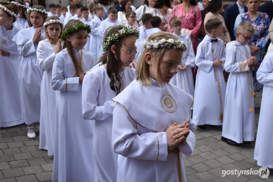 I Komunia Święta w parafii Pocieszenia NMP w Borku Wlkp.