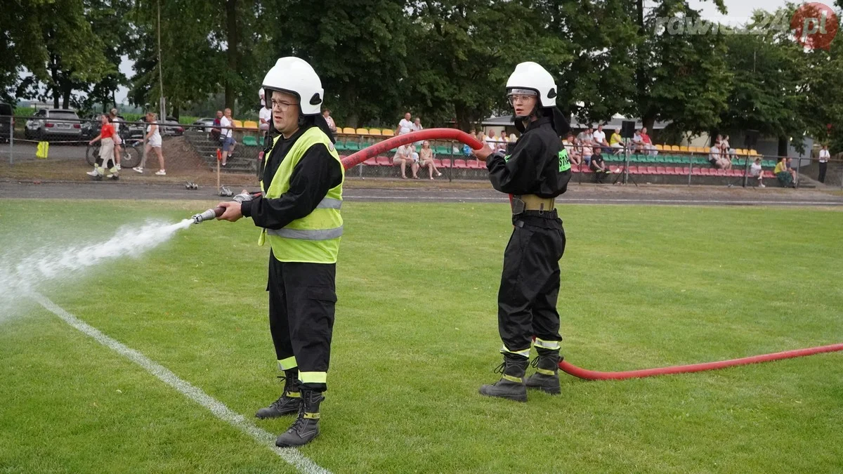 Ćwiczenie bojowe i podsumowanie Gminnych Zawodów Sportowo-Pożarniczych w Jutrosinie