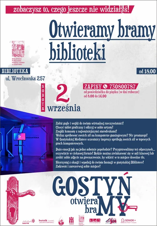 "GOSTYŃ - otwieraMY braMY!" - lokalna akcja w Gostyniu