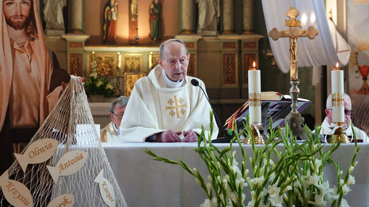 Jubileusze 70. lat ślubów zakonnych i 45. lat święceń kapłańskich o. Mariana Twardowskiego - Zdjęcie główne